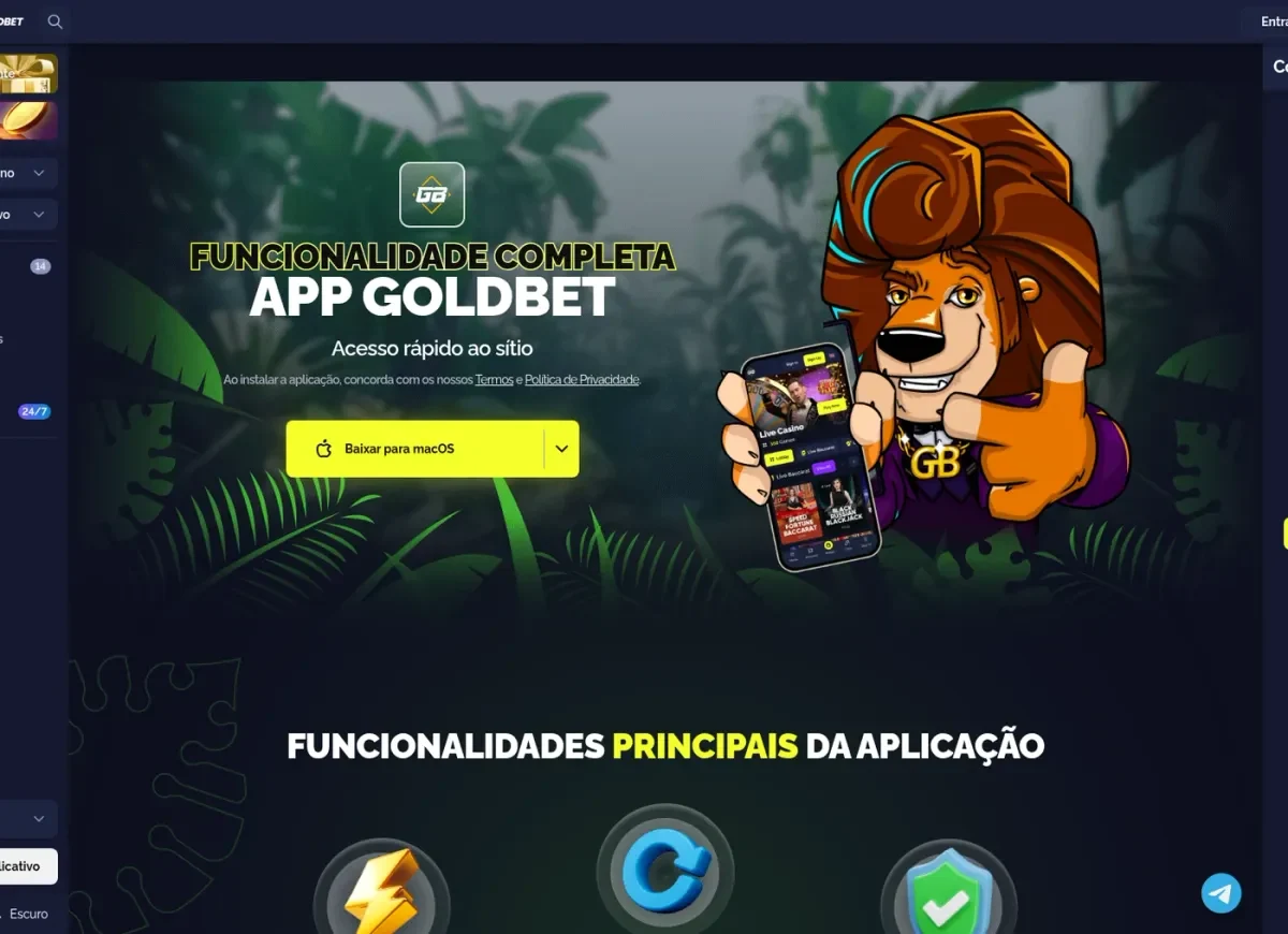 Goldbet: installing the app